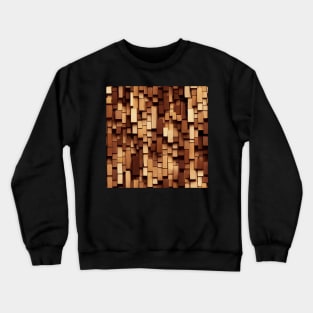 Wood pattern, model 15 Crewneck Sweatshirt